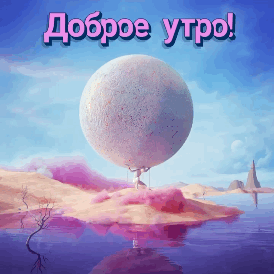 Доброе утро! С воздушным шаром