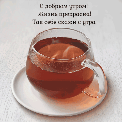 С добрым утром! Жизнь прекрасна!  