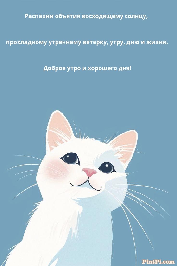 Доброе утро и хорошего дня! Распахни объятия восходящему солнцу
