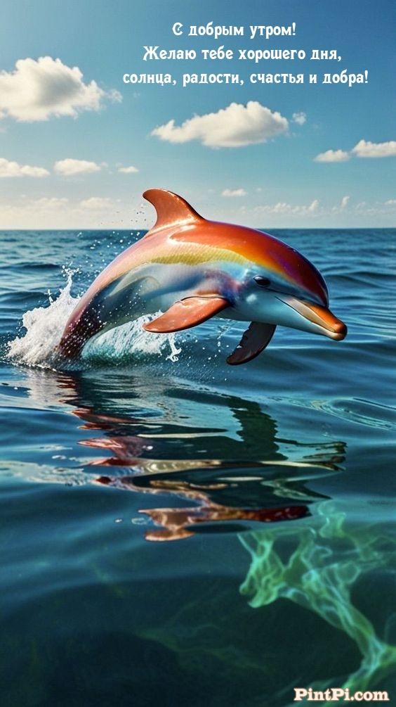 С добрым утром! Желаю тебе хорошего дня