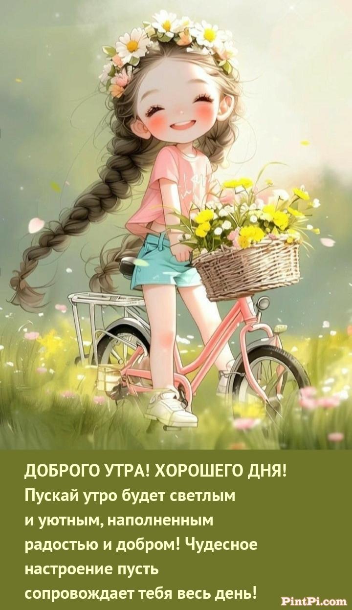 Хорошего дня! Пускай утро будет светлым и уютным