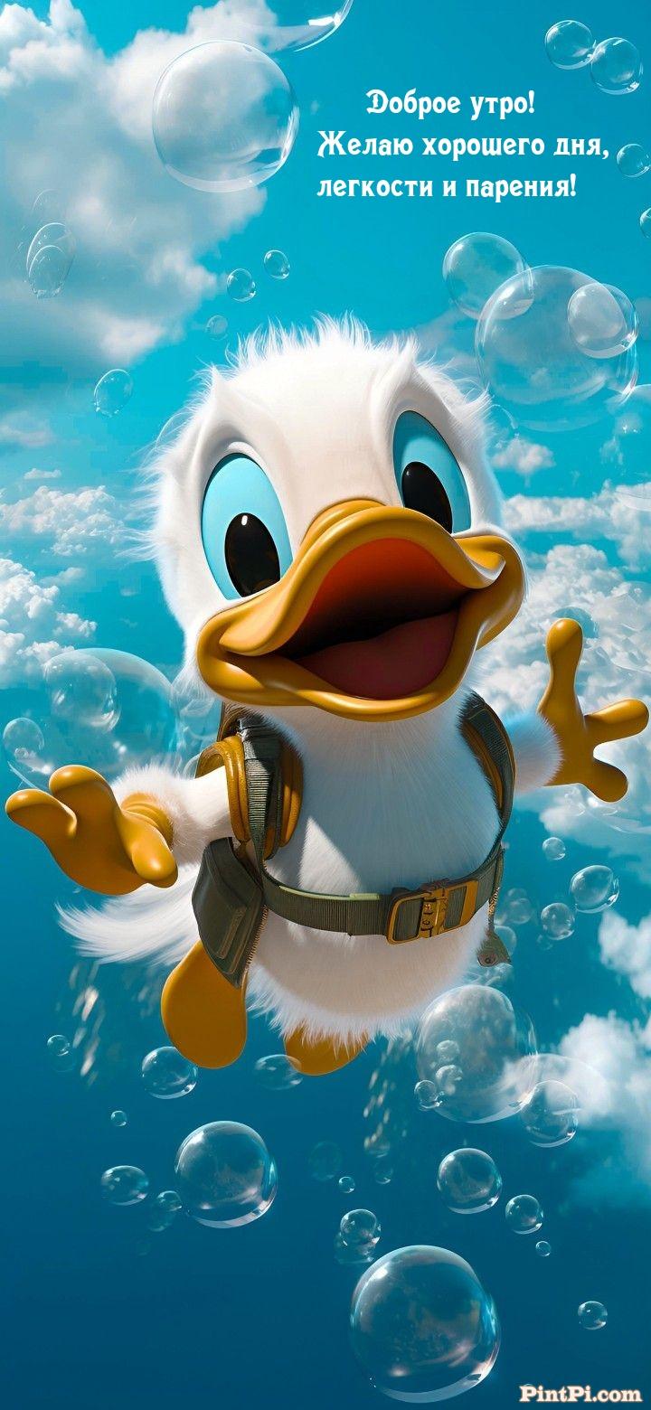 Доброе утро! Желаю хорошего дня, легкости и парения!