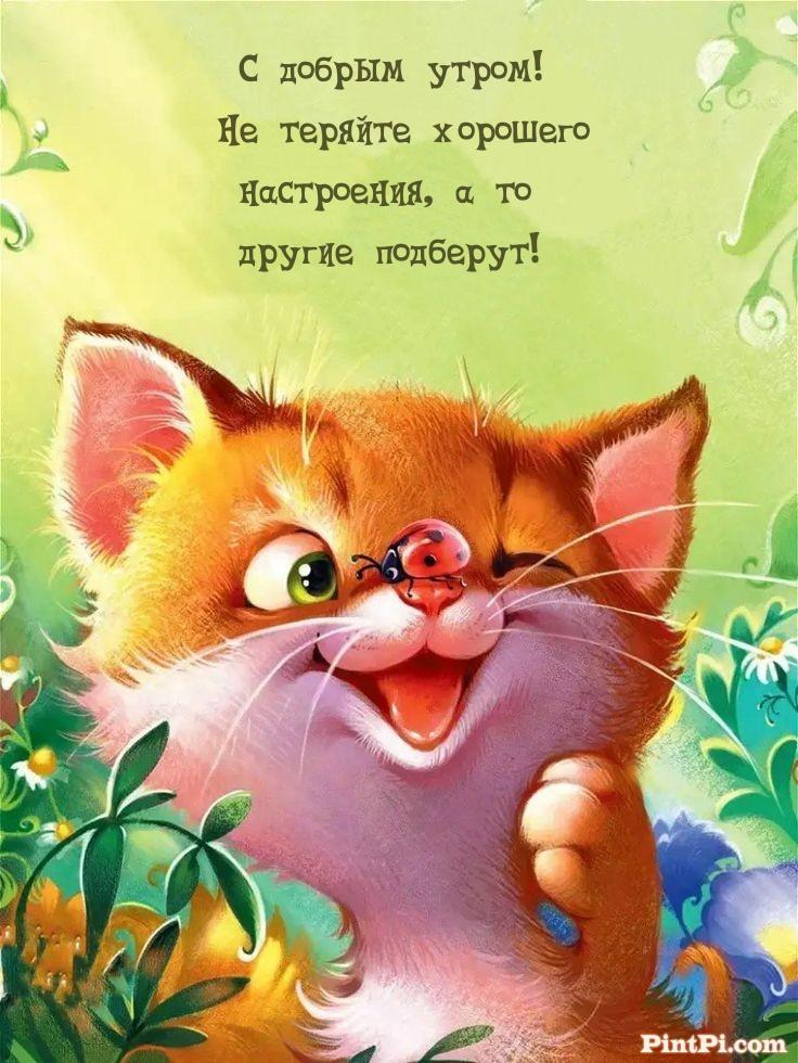 С добрым утром! Не теряйте хорошего настроения