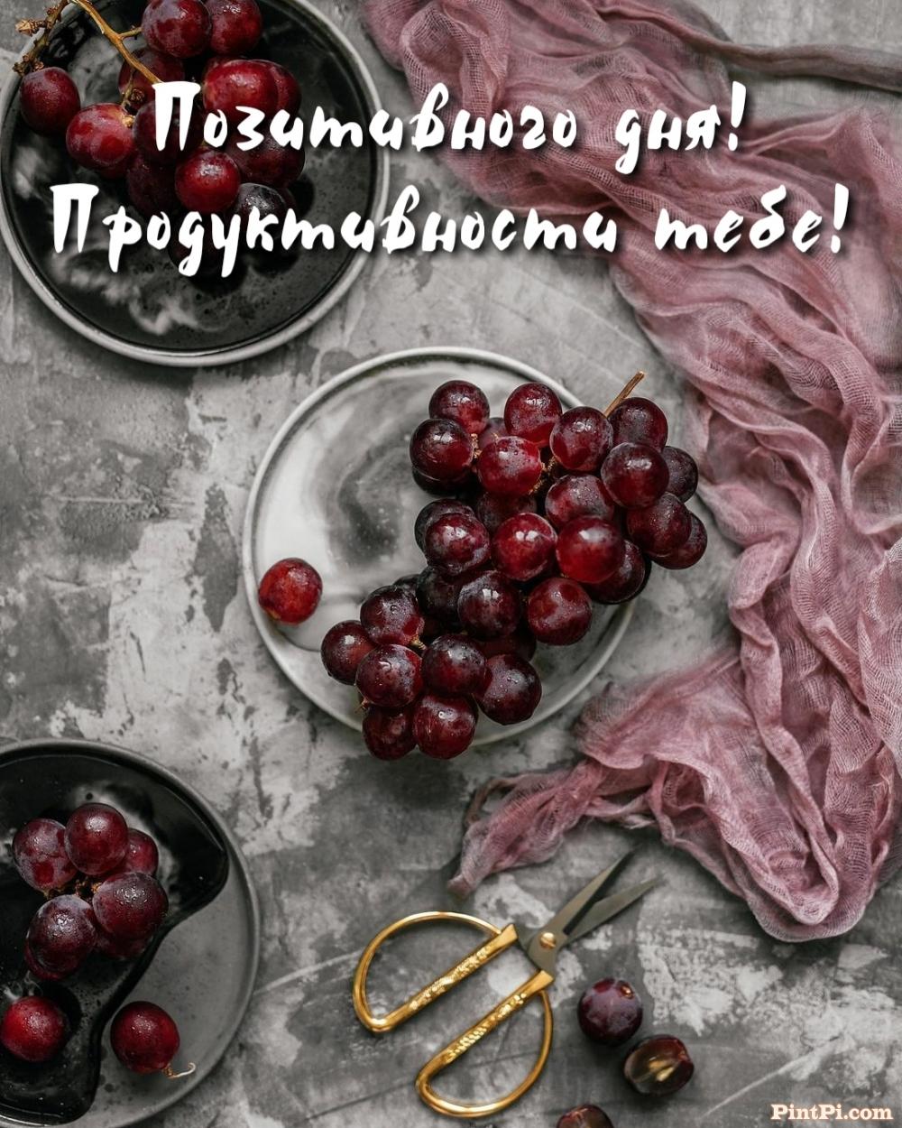 Позитивного дня! Продуктивности тебе!